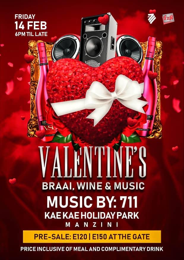 Valentines Braai Wine And Music Pic